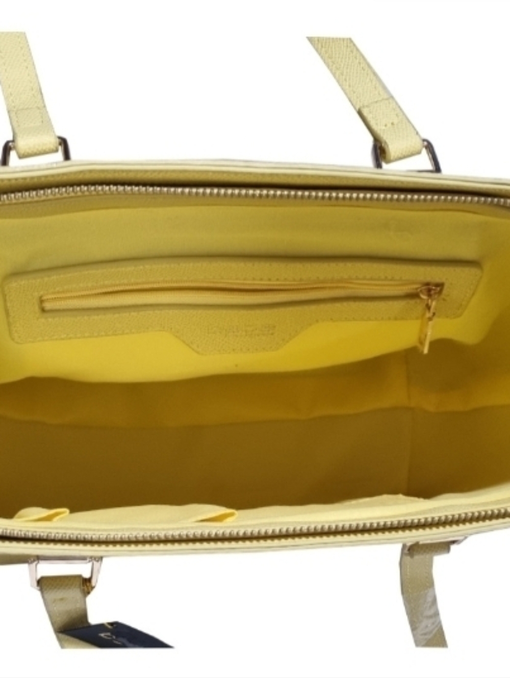 Bebe | Ailey Embossed Tote Blonde & Tan NWT | Chic Neutral Colorblock Tote - Picture 3 of 3